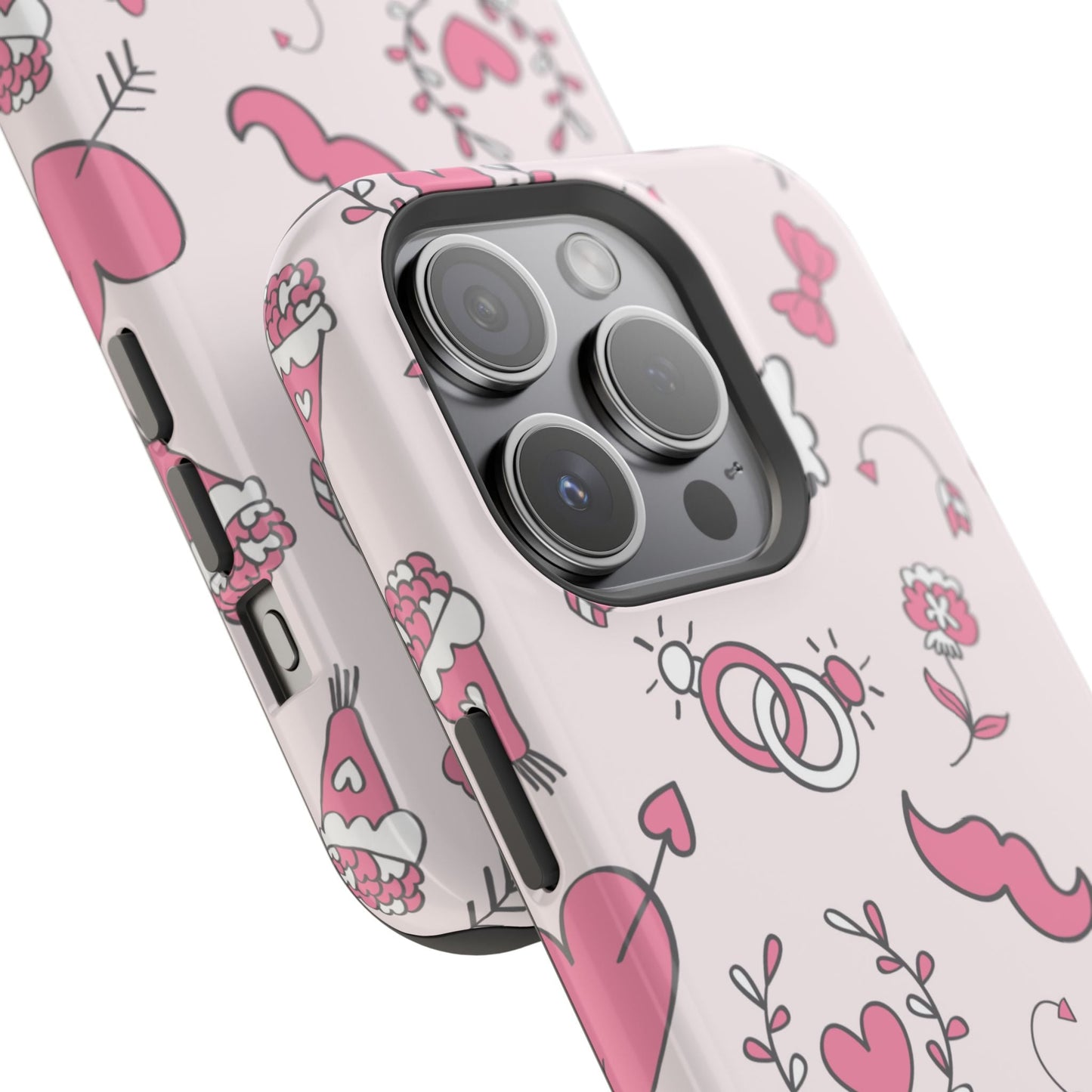 Pink Love Icons MagSafe Case - BOGO Cases