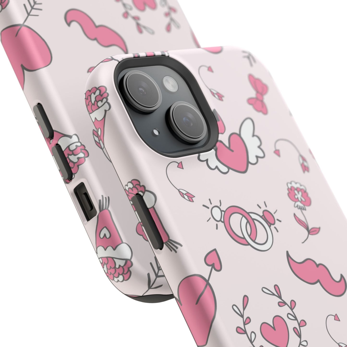 Pink Love Icons MagSafe Case - BOGO Cases