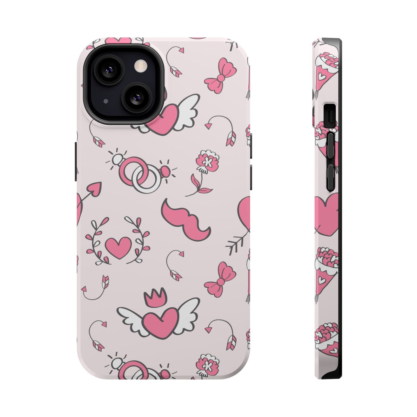 Pink Love Icons MagSafe Case - BOGO Cases