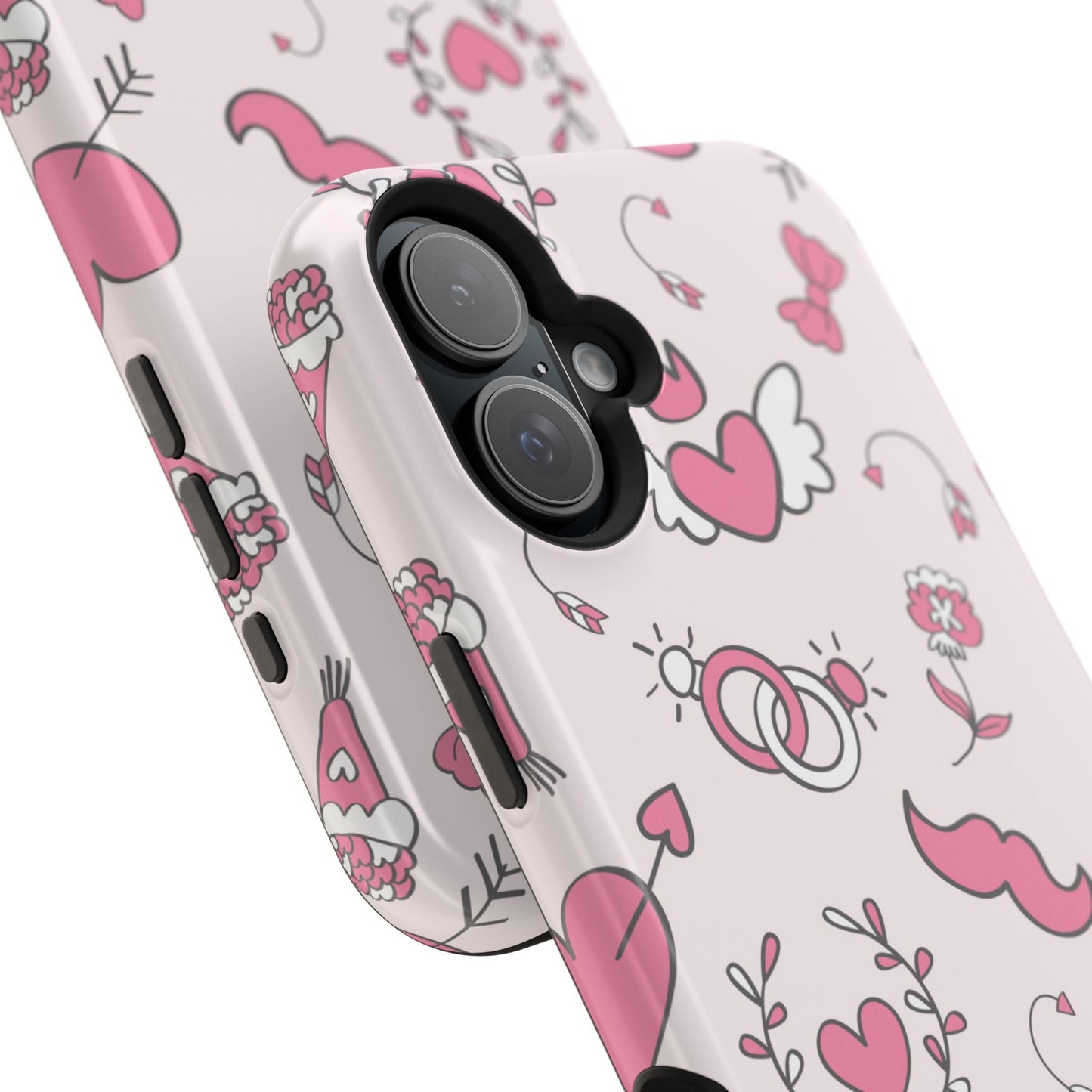 Pink Love Icons MagSafe Case - BOGO Cases