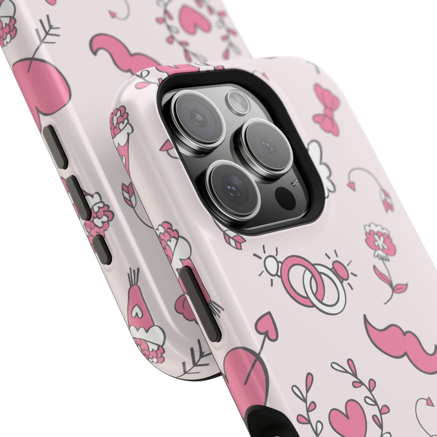 Pink Love Icons MagSafe Case - BOGO Cases