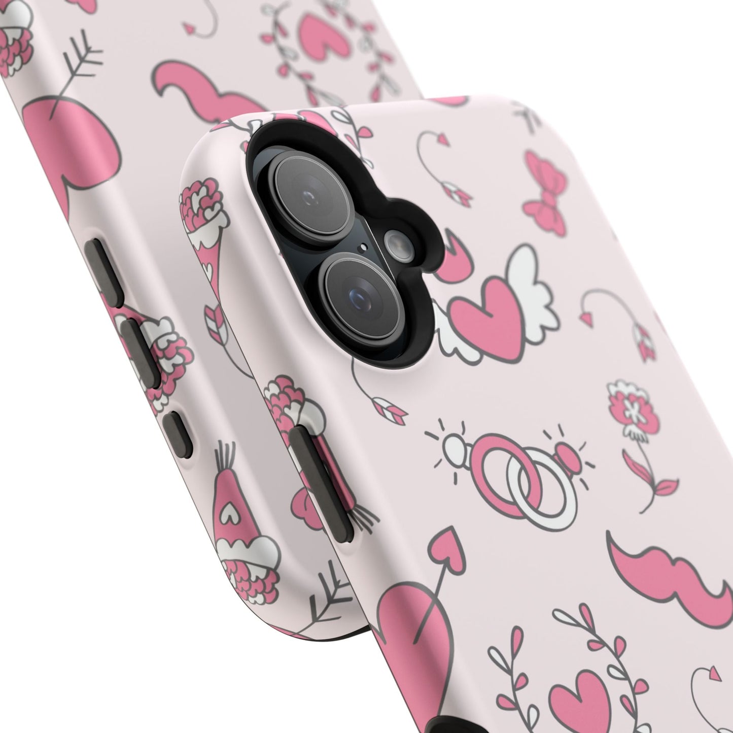 Pink Love Icons MagSafe Case - BOGO Cases