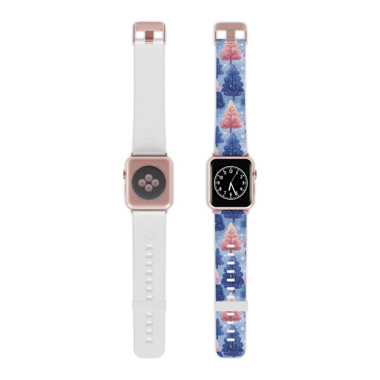 Pink & Purple Winter Wonderland Apple Watch Band - BOGO Cases