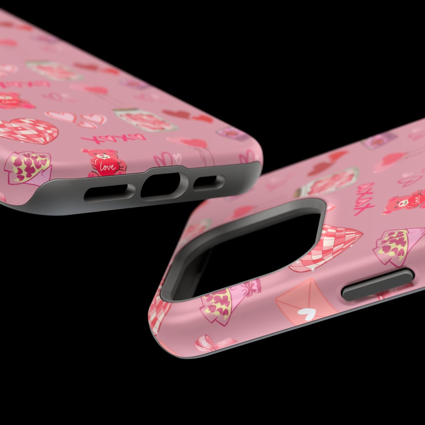 Pink Valentine Love Collage – MagSafe - Compatible iPhone Case - BOGO Cases