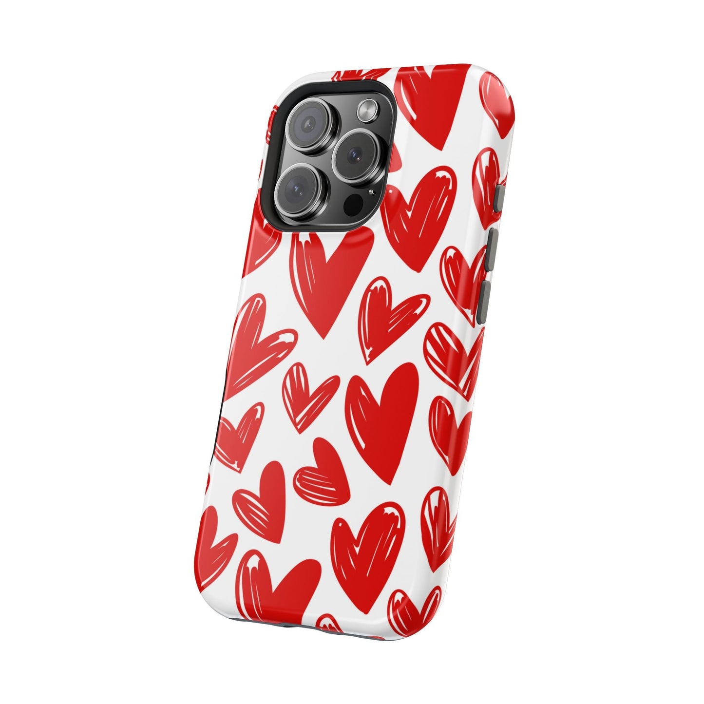 Playful Heart Sketch Design – MagSafe iPhone Case - BOGO Cases