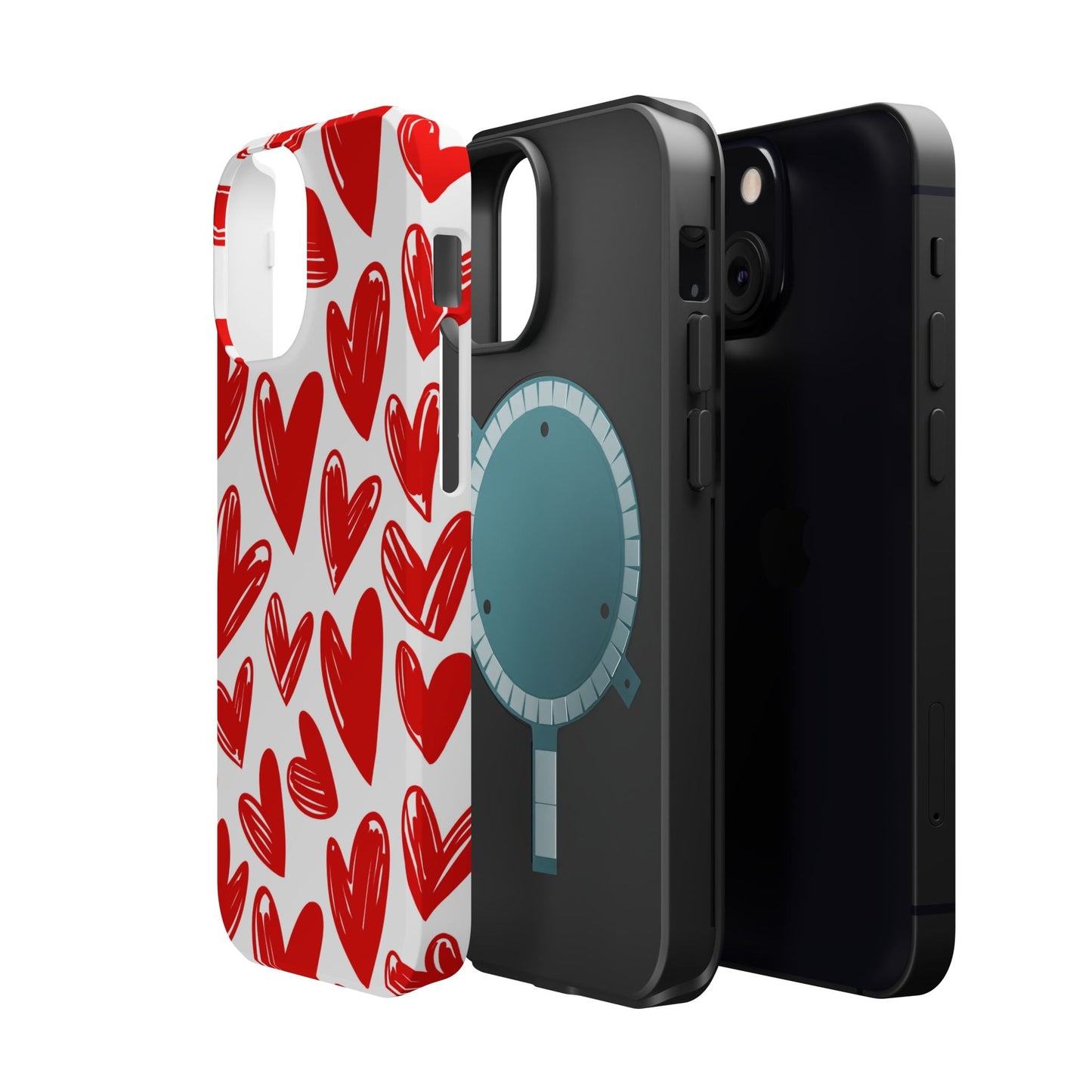 Playful Heart Sketch Design – MagSafe iPhone Case - BOGO Cases