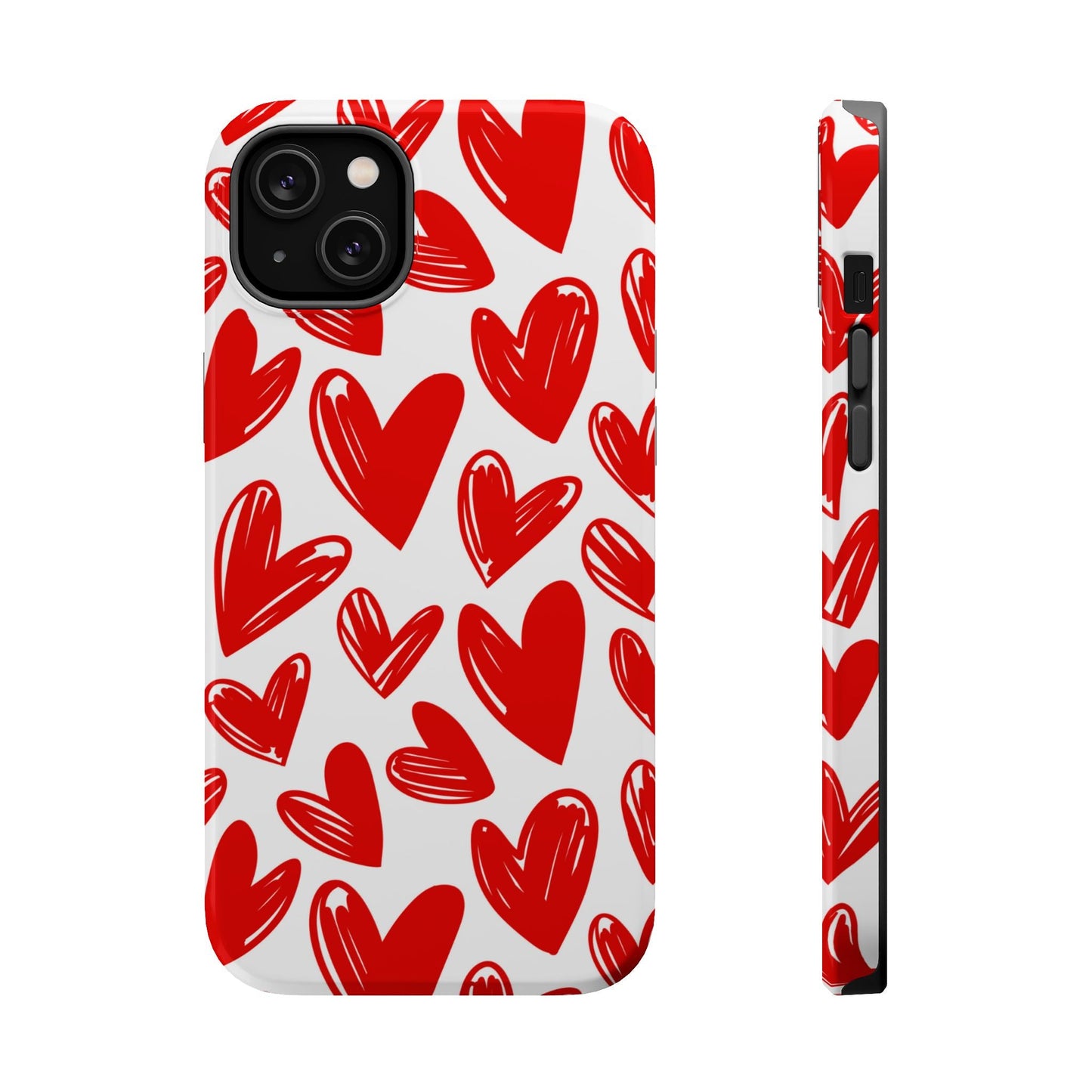 Playful Heart Sketch Design – MagSafe iPhone Case - BOGO Cases
