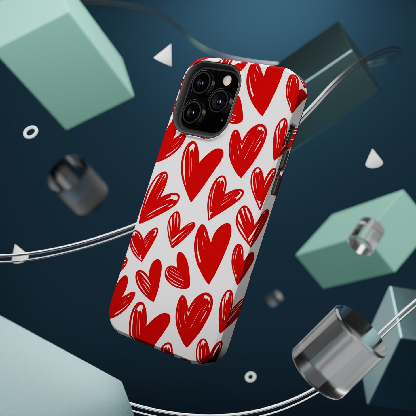 Playful Heart Sketch Design – MagSafe iPhone Case - BOGO Cases