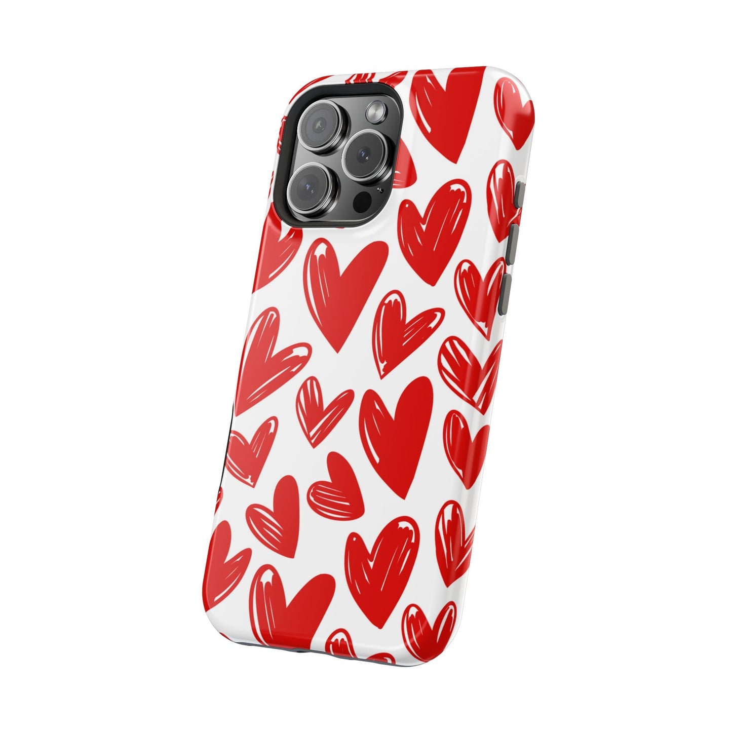 Playful Heart Sketch Design – MagSafe iPhone Case - BOGO Cases