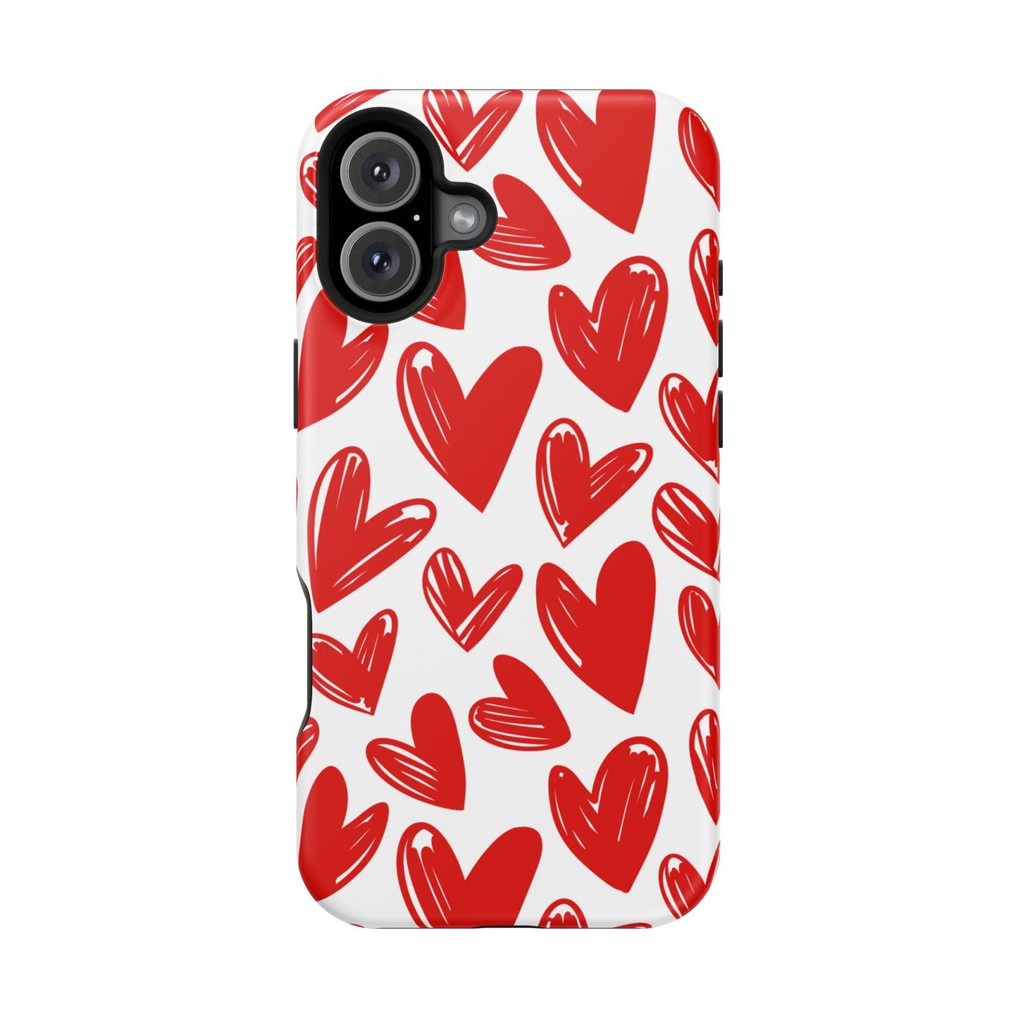 Playful Heart Sketch Design – MagSafe iPhone Case - BOGO Cases