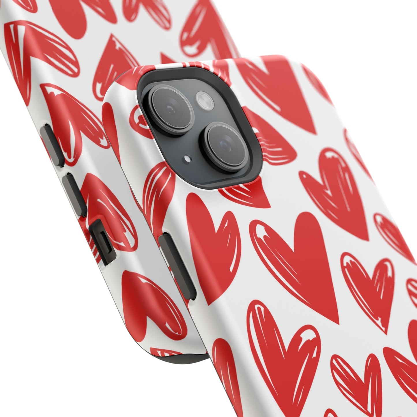 Playful Heart Sketch Design – MagSafe iPhone Case - BOGO Cases