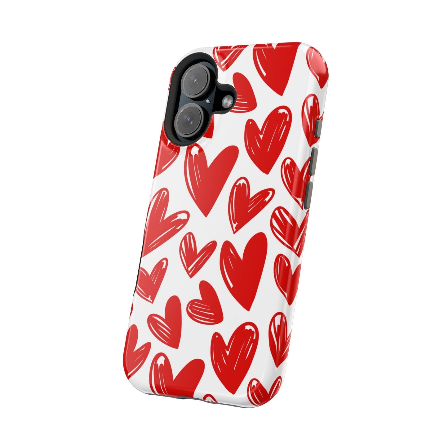 Playful Heart Sketch Design – MagSafe iPhone Case - BOGO Cases