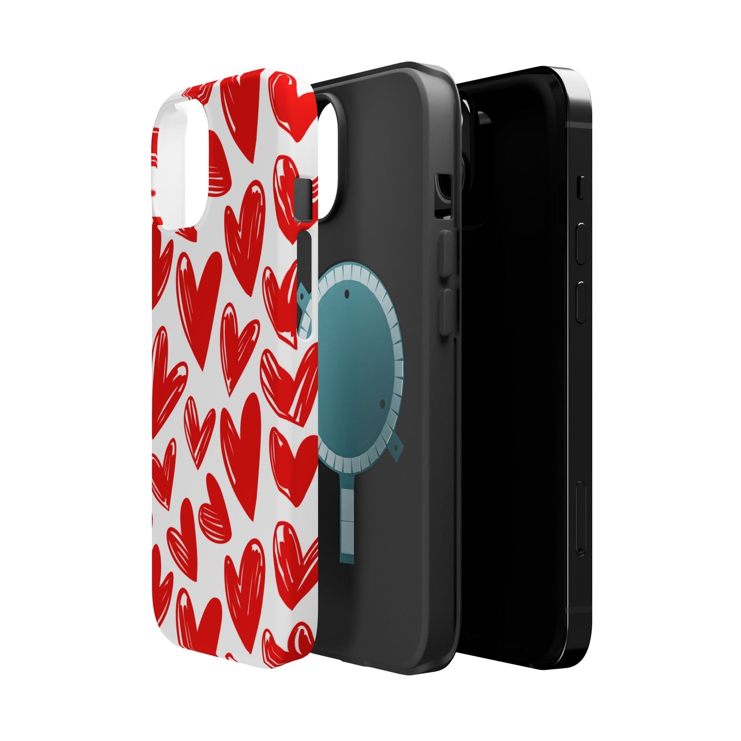 Playful Heart Sketch Design – MagSafe iPhone Case - BOGO Cases