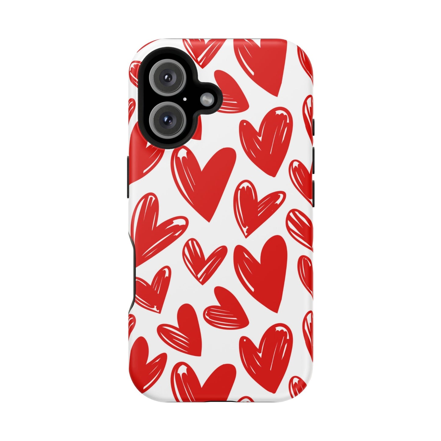 Playful Heart Sketch Design – MagSafe iPhone Case - BOGO Cases