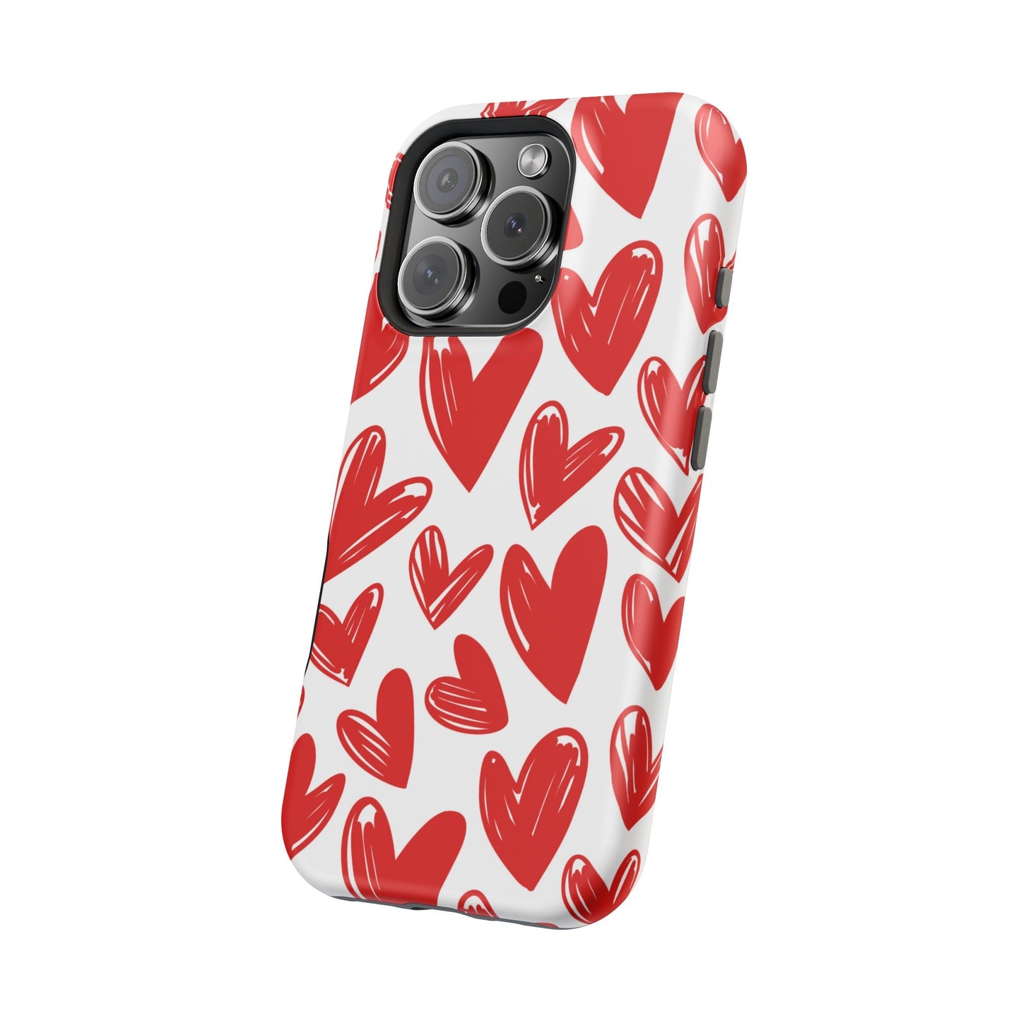 Playful Heart Sketch Design – MagSafe iPhone Case - BOGO Cases