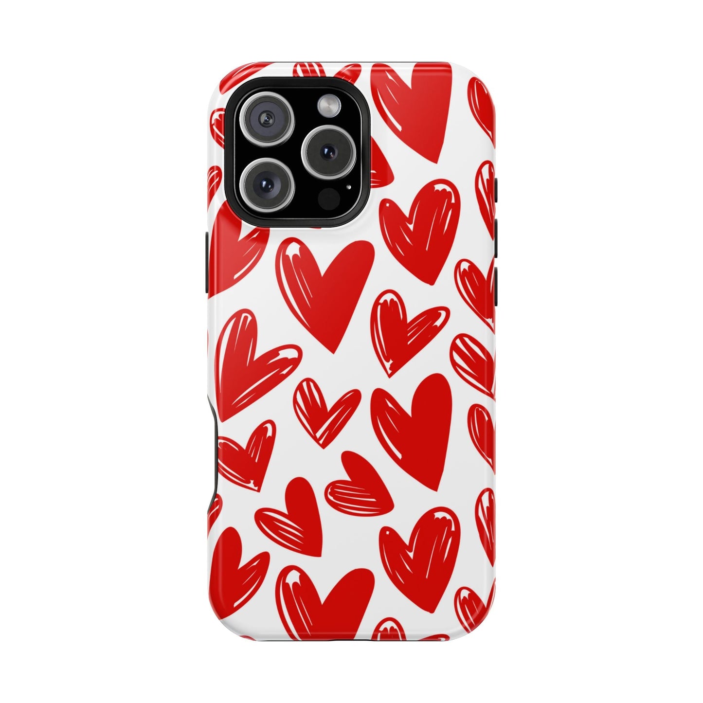 Playful Heart Sketch Design – MagSafe iPhone Case - BOGO Cases