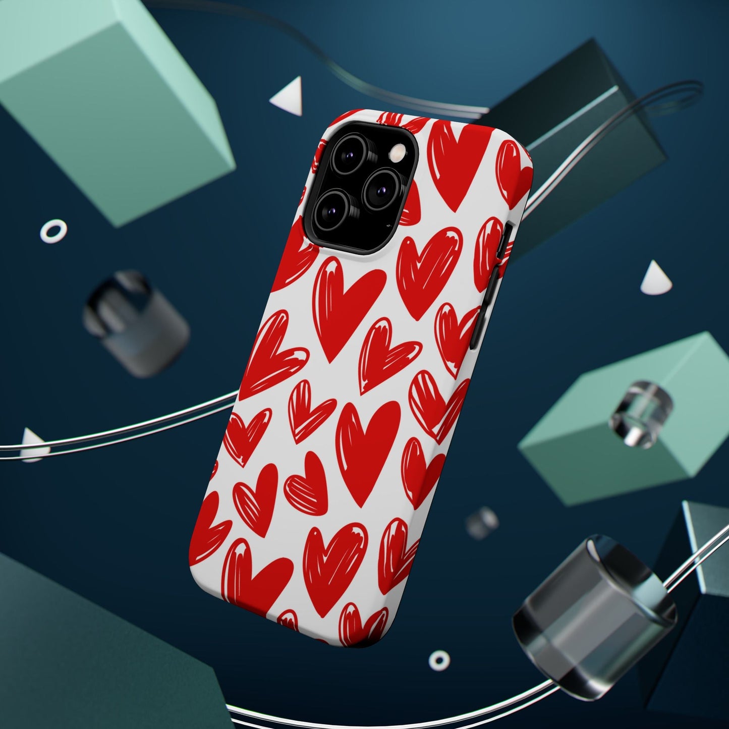 Playful Heart Sketch Design – MagSafe iPhone Case - BOGO Cases