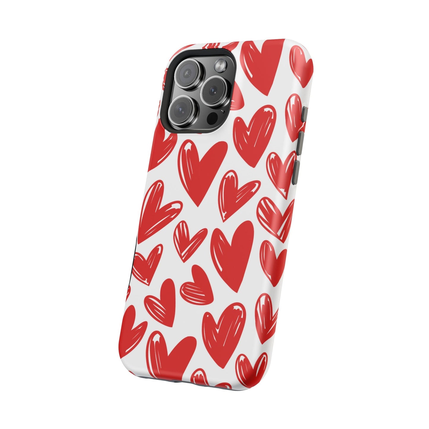 Playful Heart Sketch Design – MagSafe iPhone Case - BOGO Cases