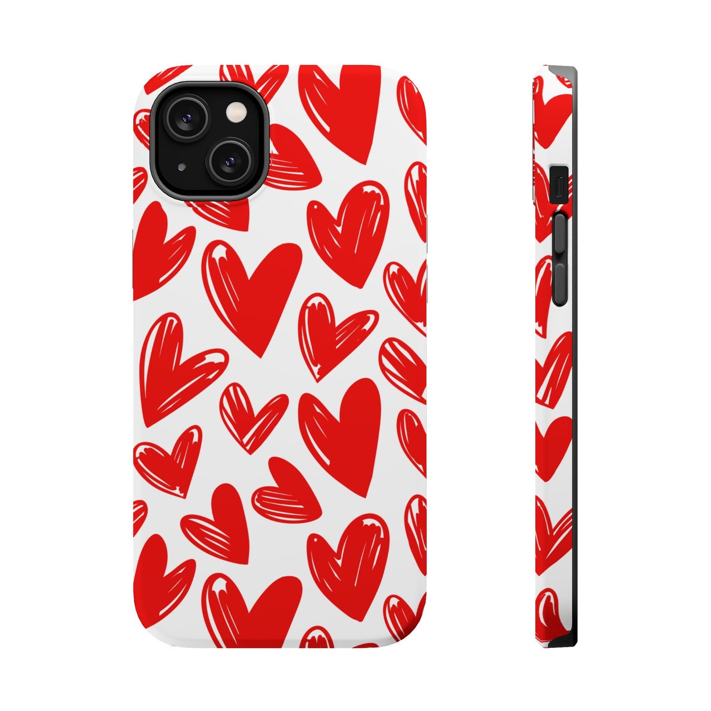 Playful Heart Sketch Design – MagSafe iPhone Case - BOGO Cases