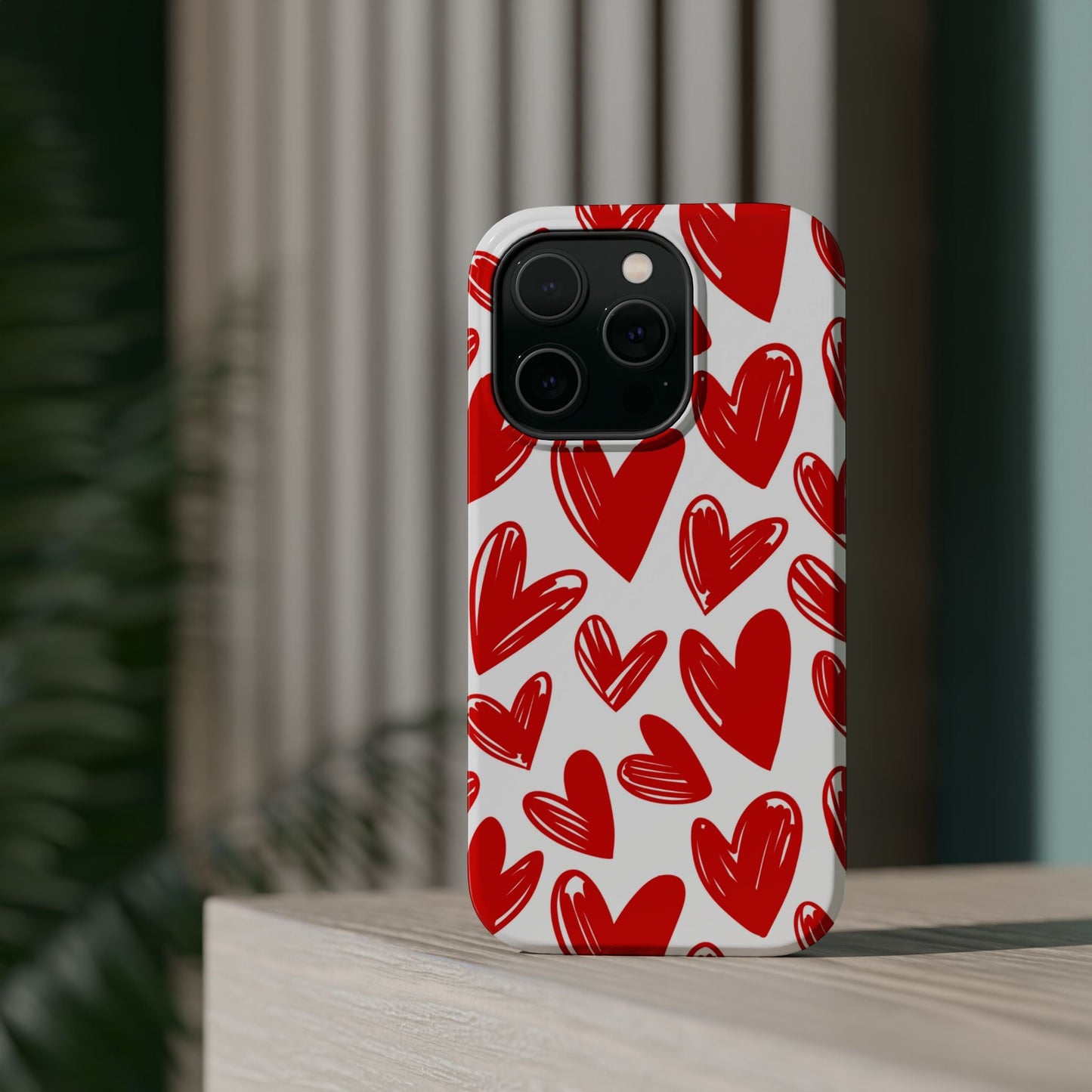 Playful Heart Sketch Design – MagSafe iPhone Case - BOGO Cases