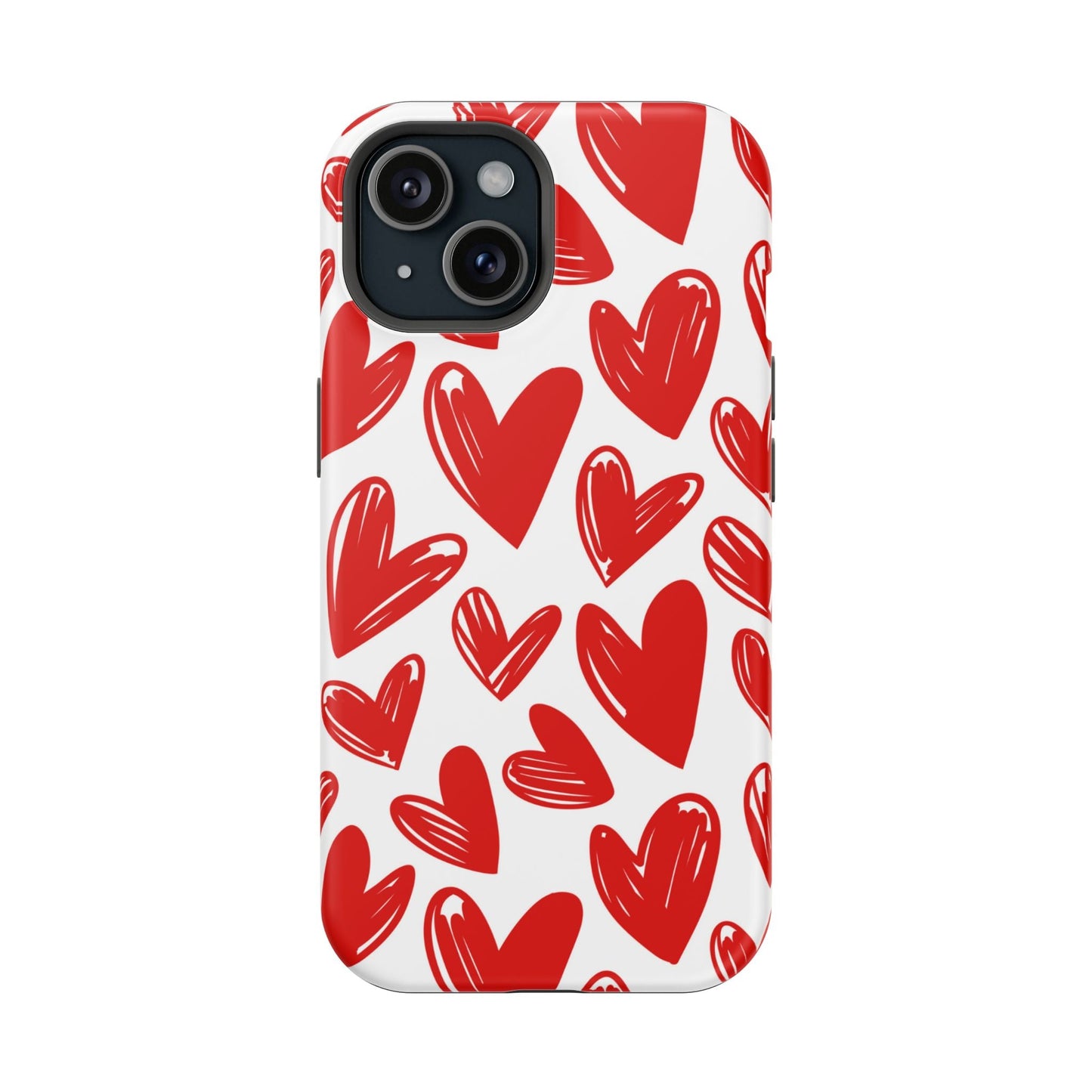 Playful Heart Sketch Design – MagSafe iPhone Case - BOGO Cases