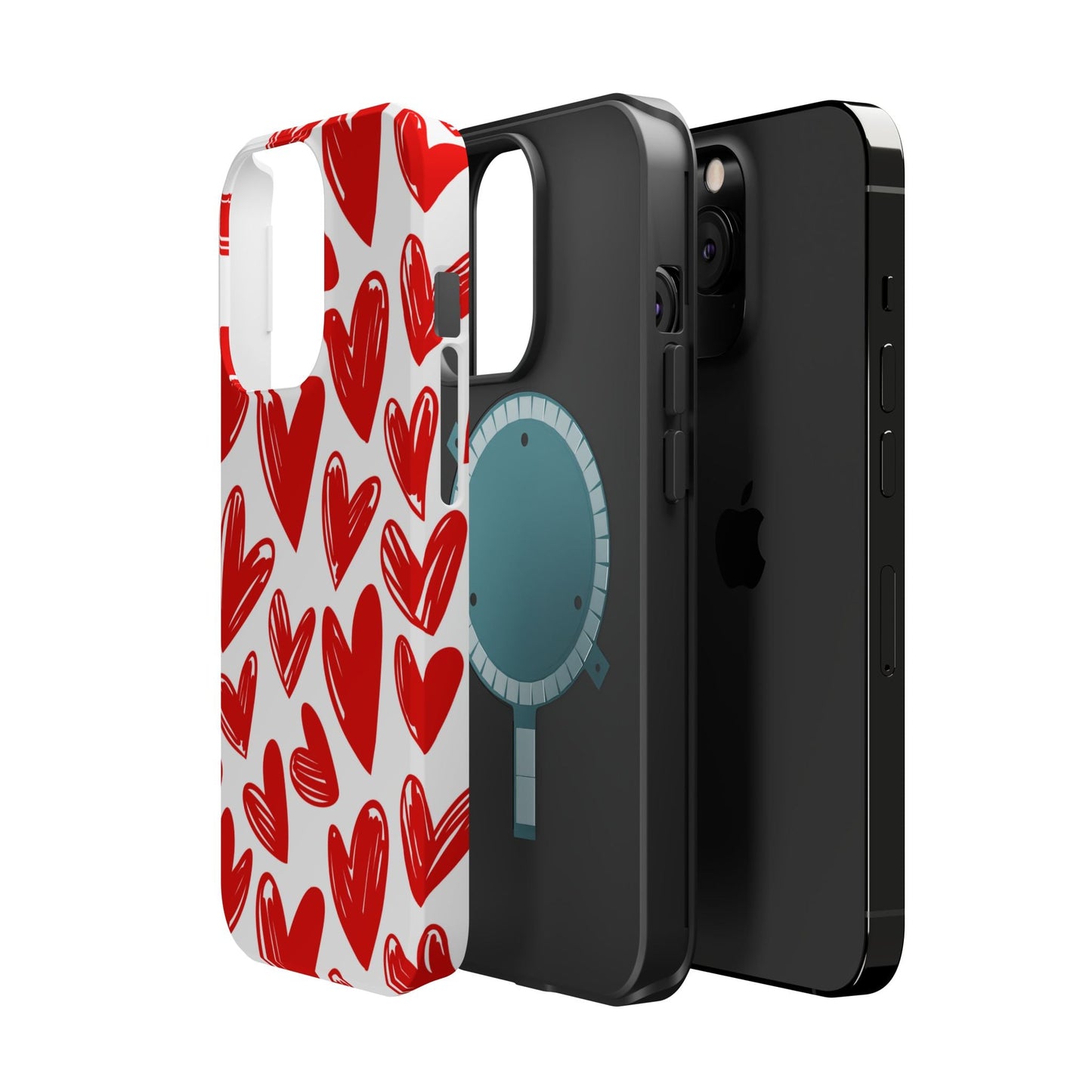Playful Heart Sketch Design – MagSafe iPhone Case - BOGO Cases