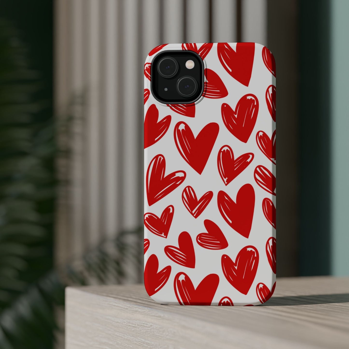 Playful Heart Sketch Design – MagSafe iPhone Case - BOGO Cases
