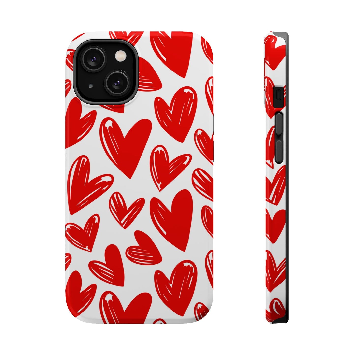 Playful Heart Sketch Design – MagSafe iPhone Case - BOGO Cases