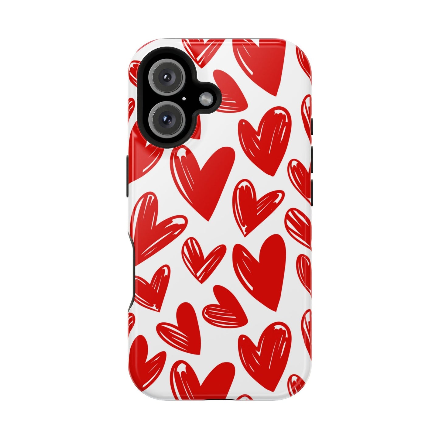 Playful Heart Sketch Design – MagSafe iPhone Case - BOGO Cases
