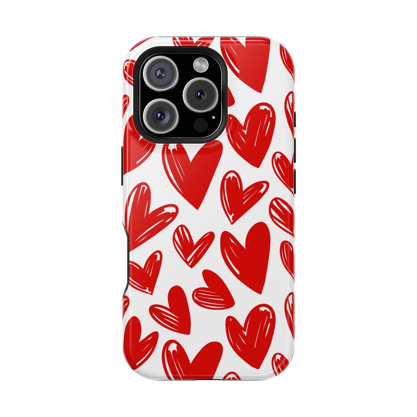 Playful Heart Sketch Design – MagSafe iPhone Case - BOGO Cases