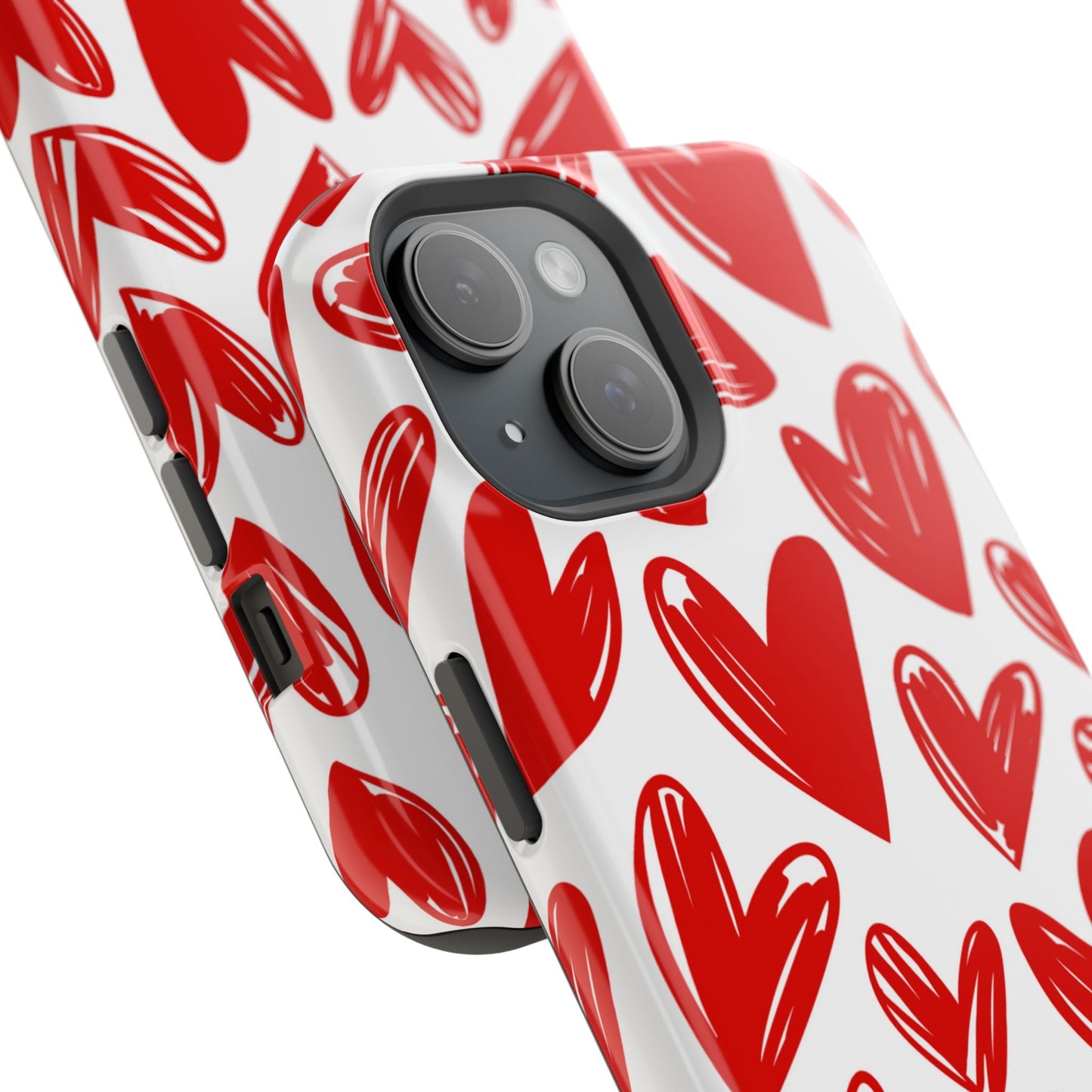 Playful Heart Sketch Design – MagSafe iPhone Case - BOGO Cases