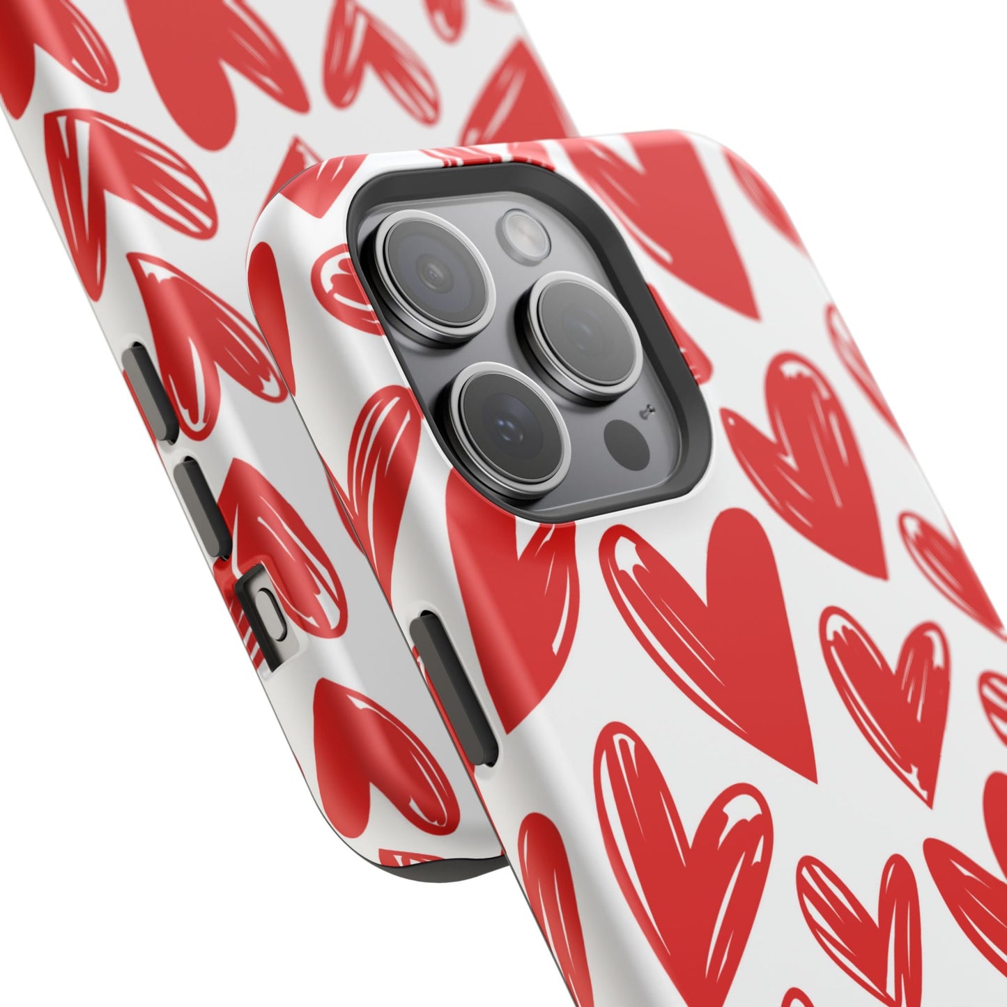 Playful Heart Sketch Design – MagSafe iPhone Case - BOGO Cases