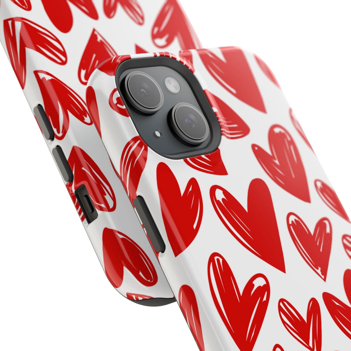 Playful Heart Sketch Design – MagSafe iPhone Case - BOGO Cases