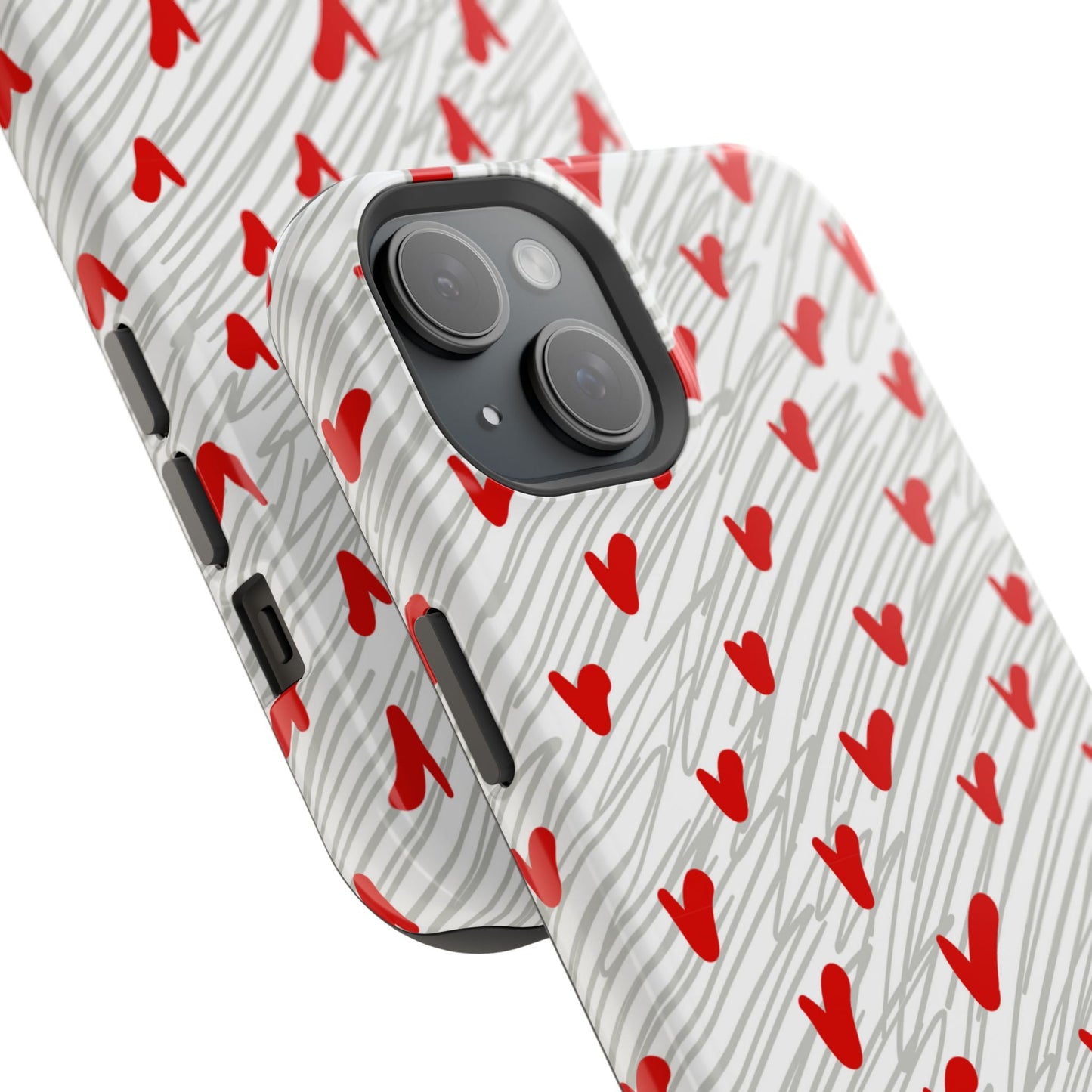 Playful Hearts & Spirals – MagSafe Case - BOGO Cases