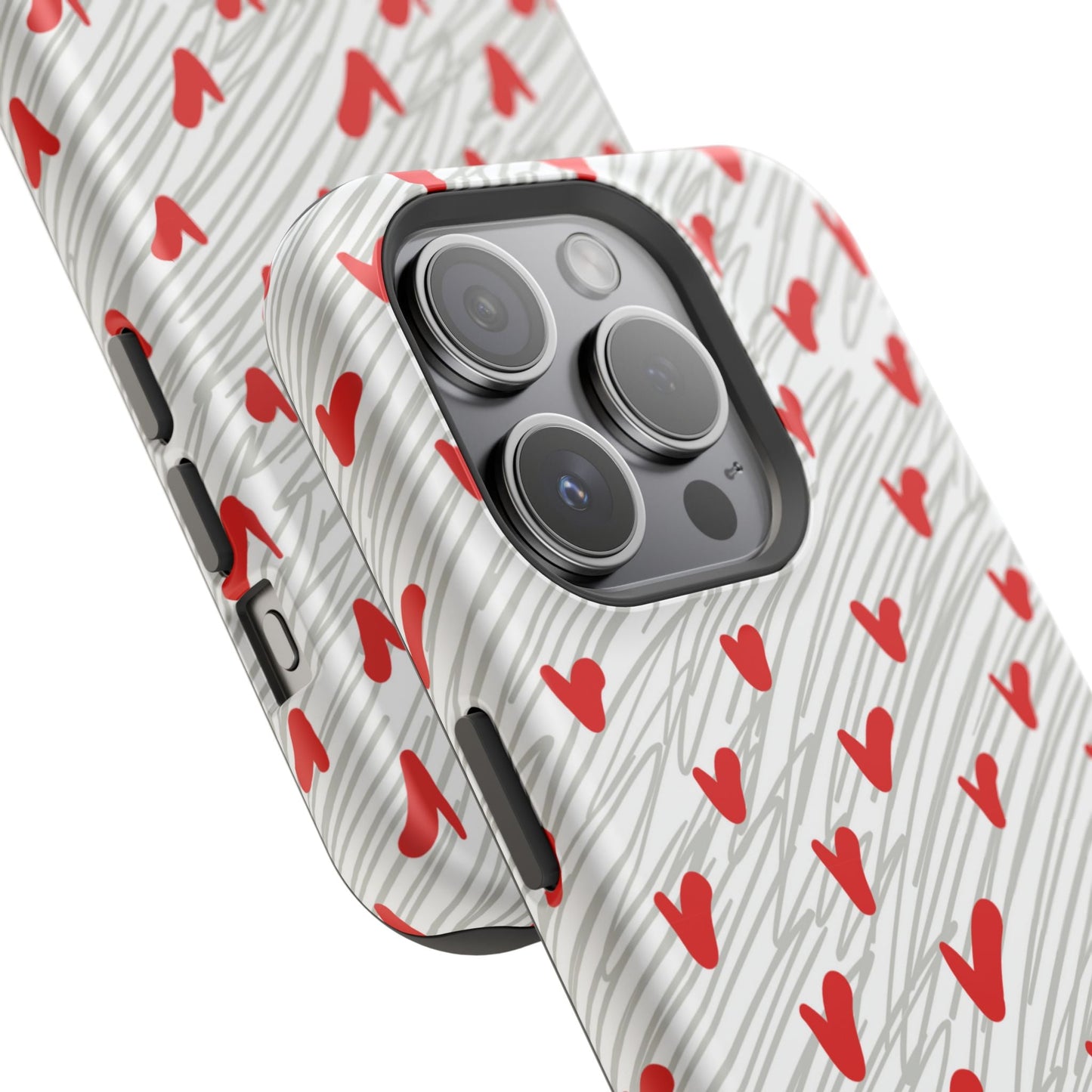 Playful Hearts & Spirals – MagSafe Case - BOGO Cases