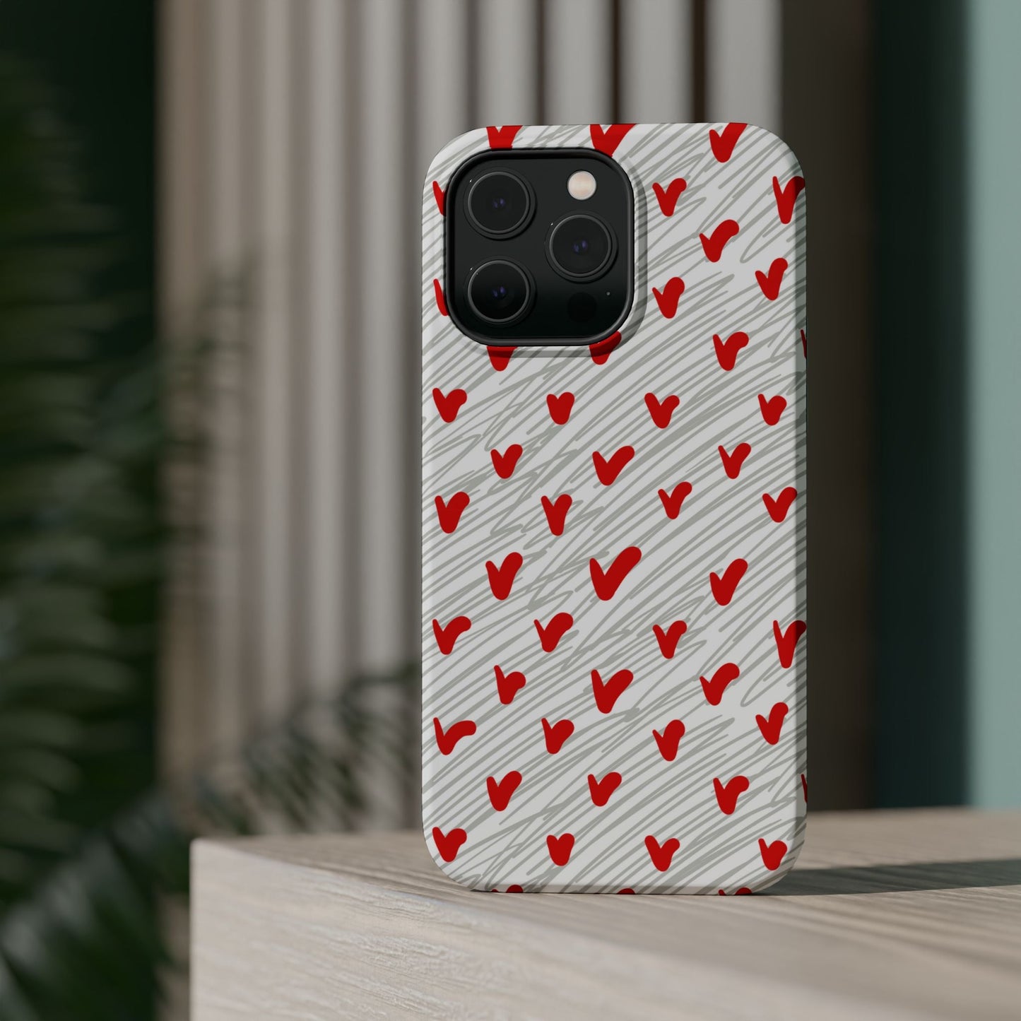 Playful Hearts & Spirals – MagSafe Case - BOGO Cases