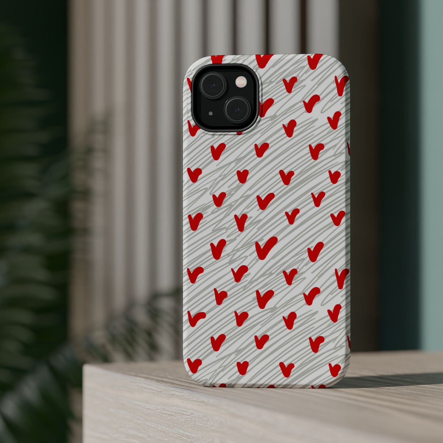 Playful Hearts & Spirals – MagSafe Case - BOGO Cases