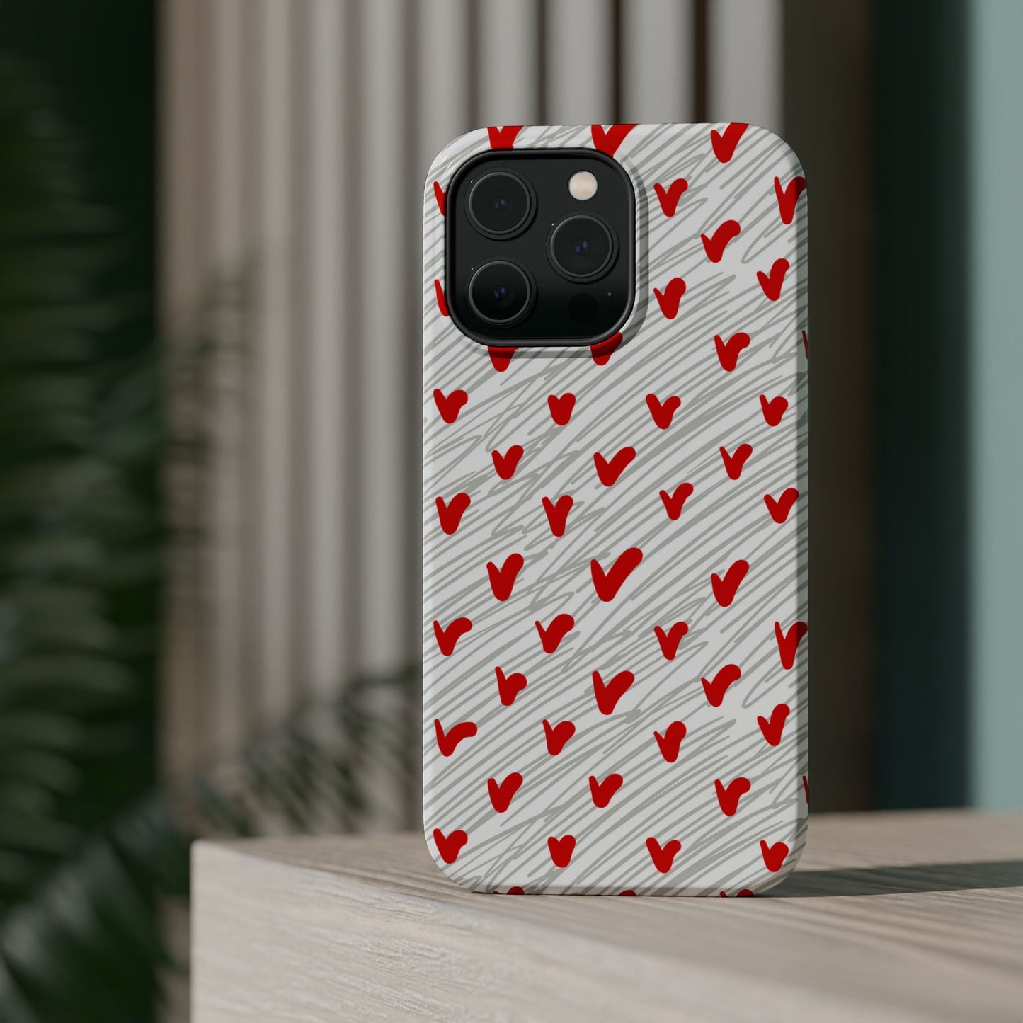 Playful Hearts & Spirals – MagSafe Case - BOGO Cases