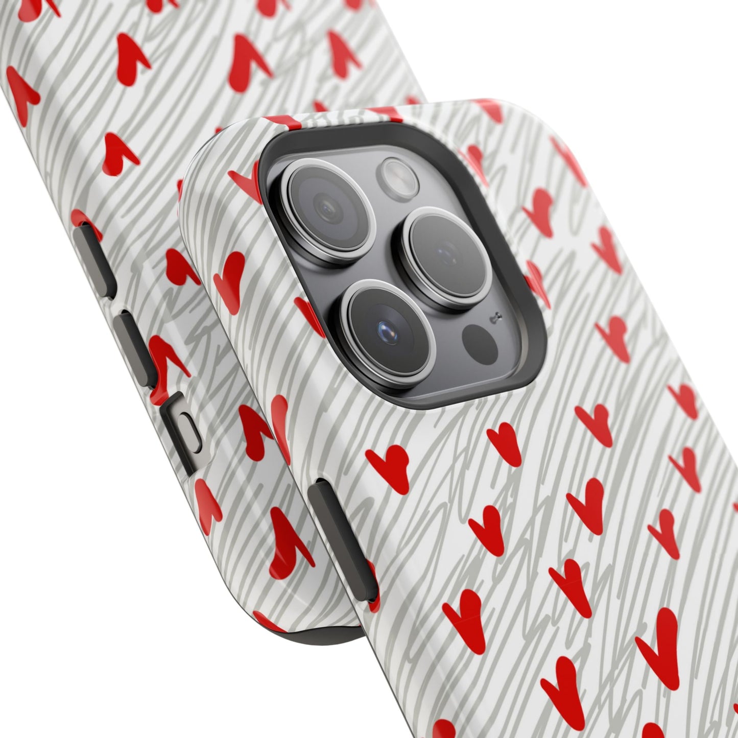 Playful Hearts & Spirals – MagSafe Case - BOGO Cases