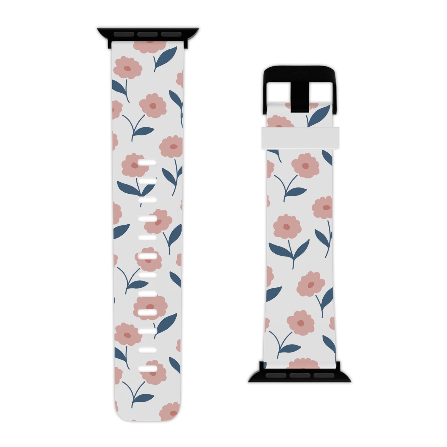 Playful Pink Floral Apple Watch Band - BOGO Cases