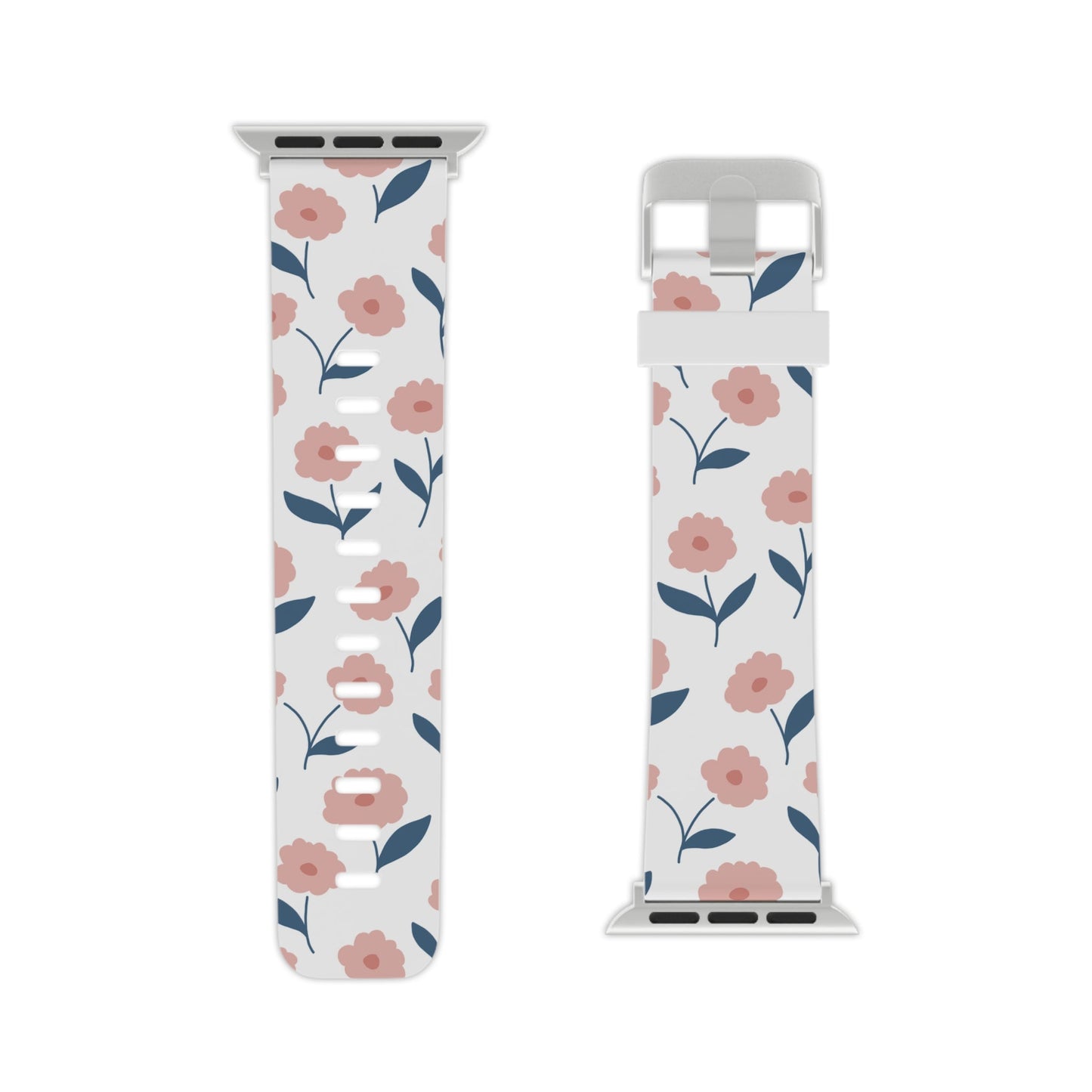 Playful Pink Floral Apple Watch Band - BOGO Cases