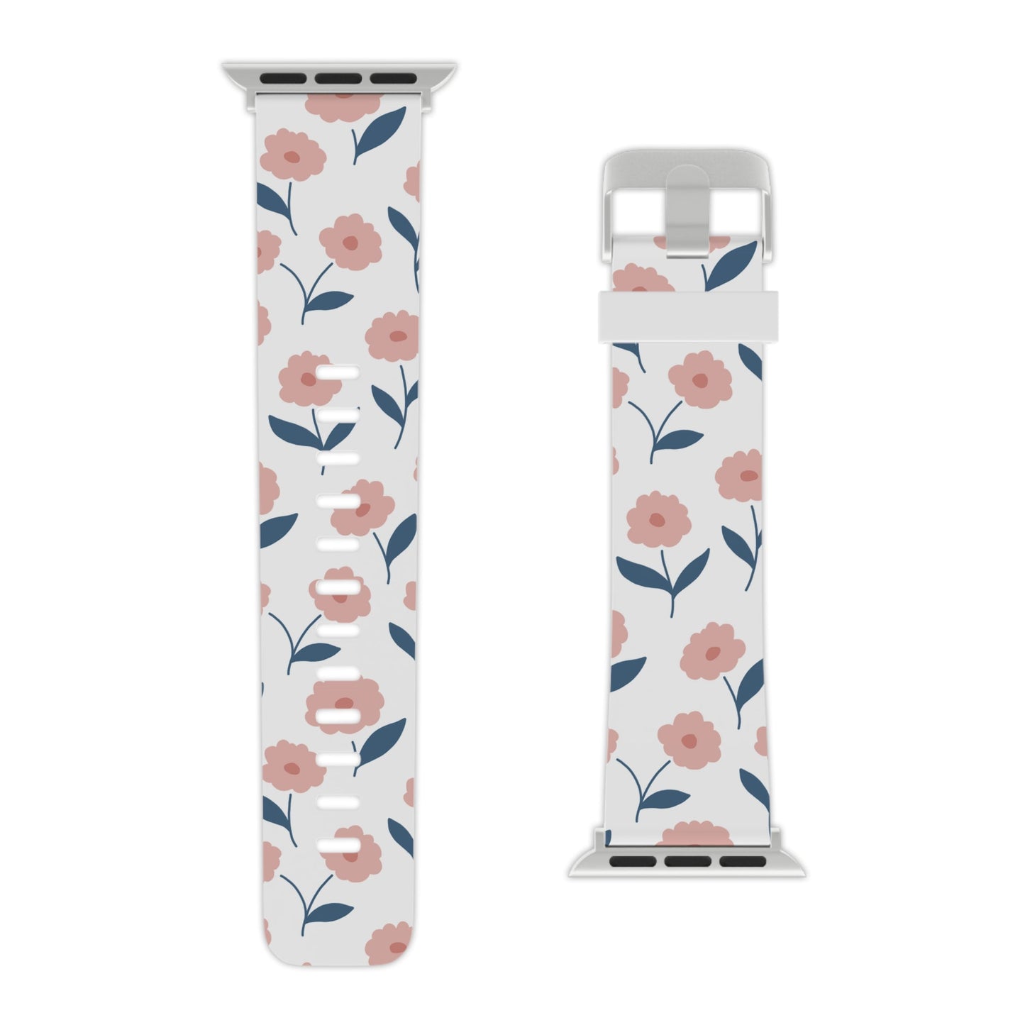 Playful Pink Floral Apple Watch Band - BOGO Cases
