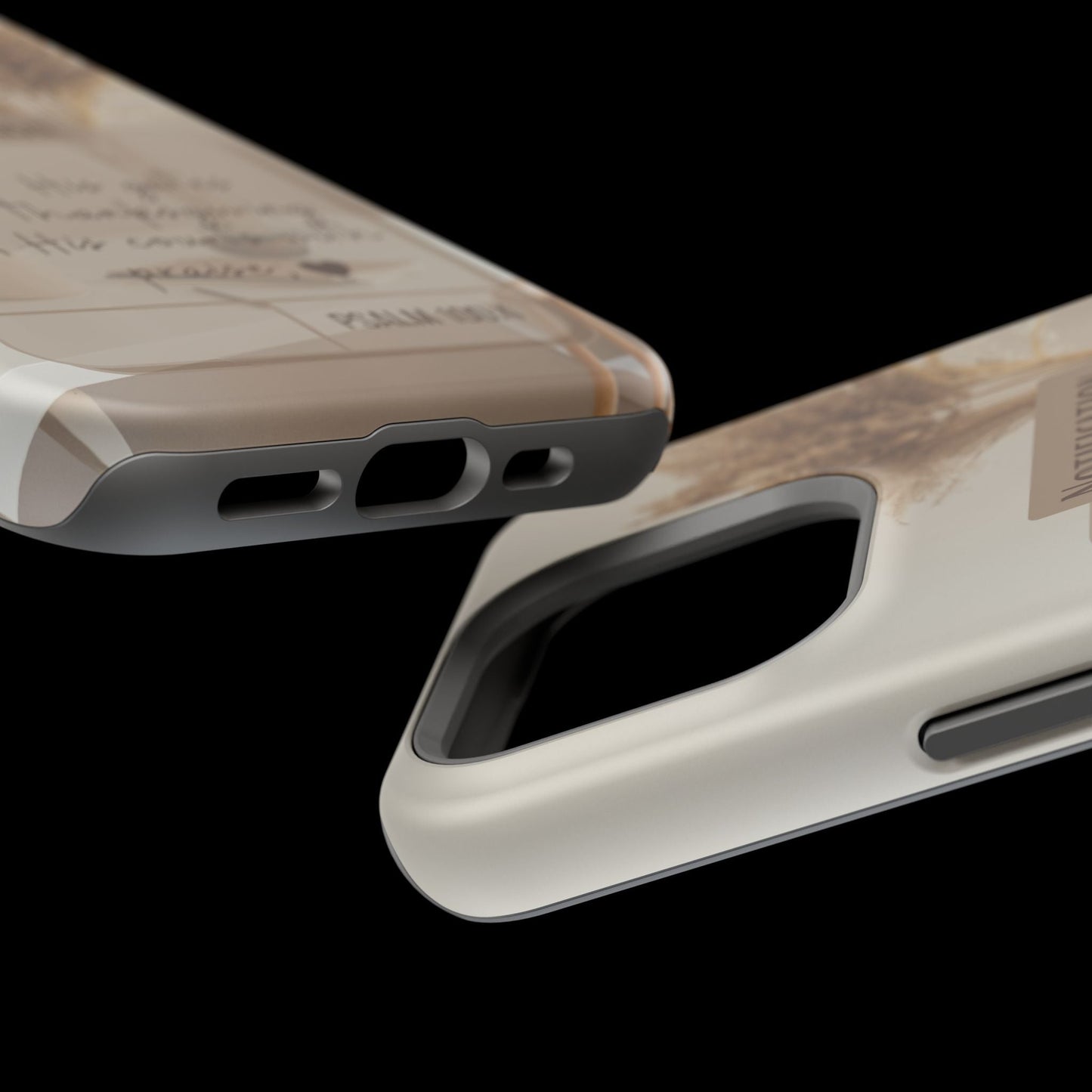 Psalm 100:4 Neutral Aesthetic - MagSafe iPhone Case - BOGO Cases