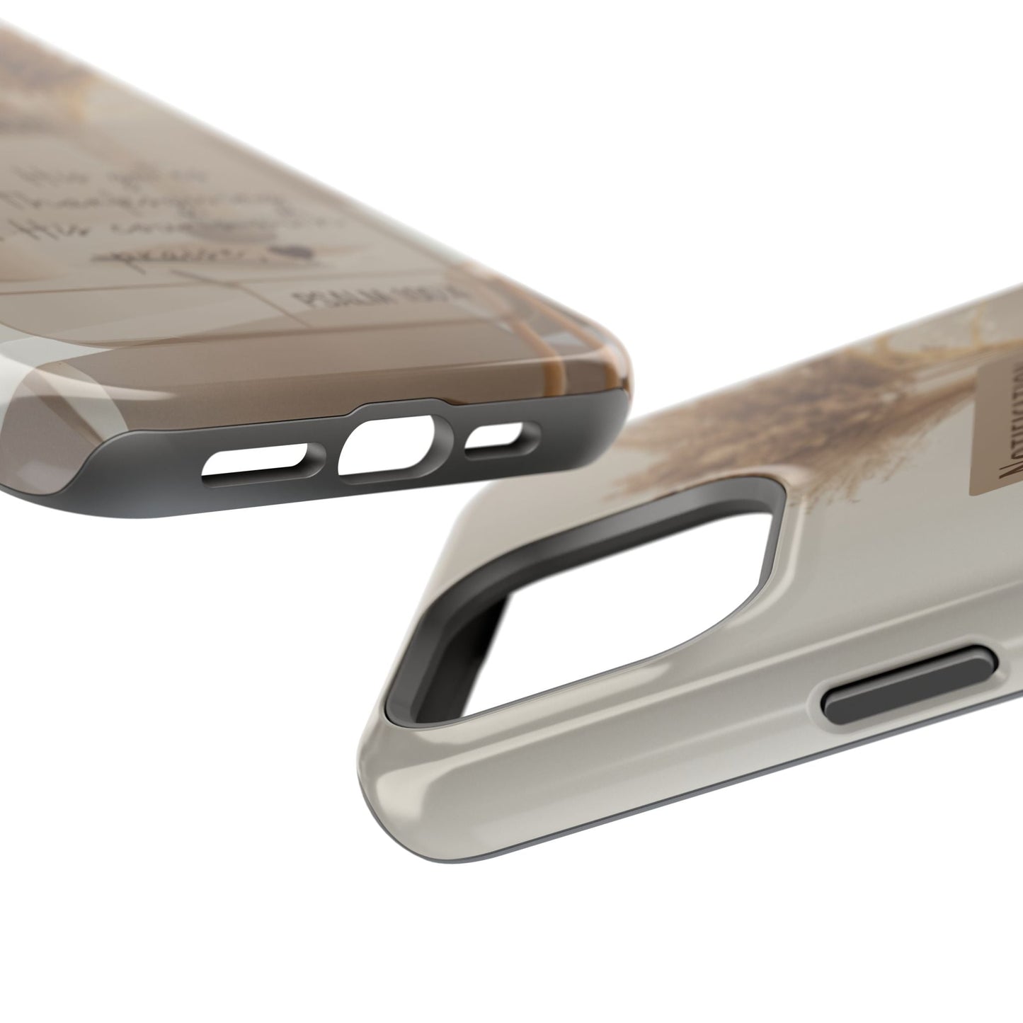 Psalm 100:4 Neutral Aesthetic - MagSafe iPhone Case - BOGO Cases