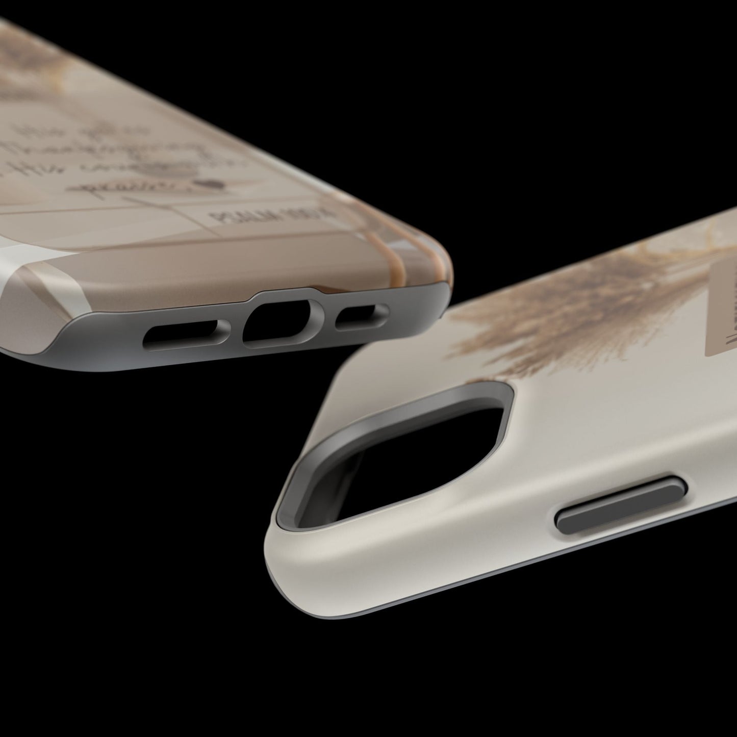 Psalm 100:4 Neutral Aesthetic - MagSafe iPhone Case - BOGO Cases