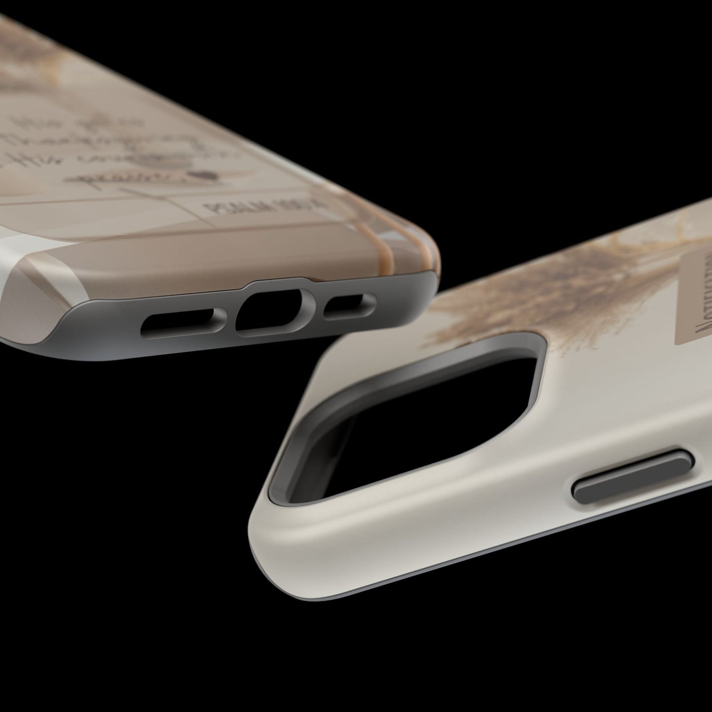 Psalm 100:4 Neutral Aesthetic - MagSafe iPhone Case - BOGO Cases