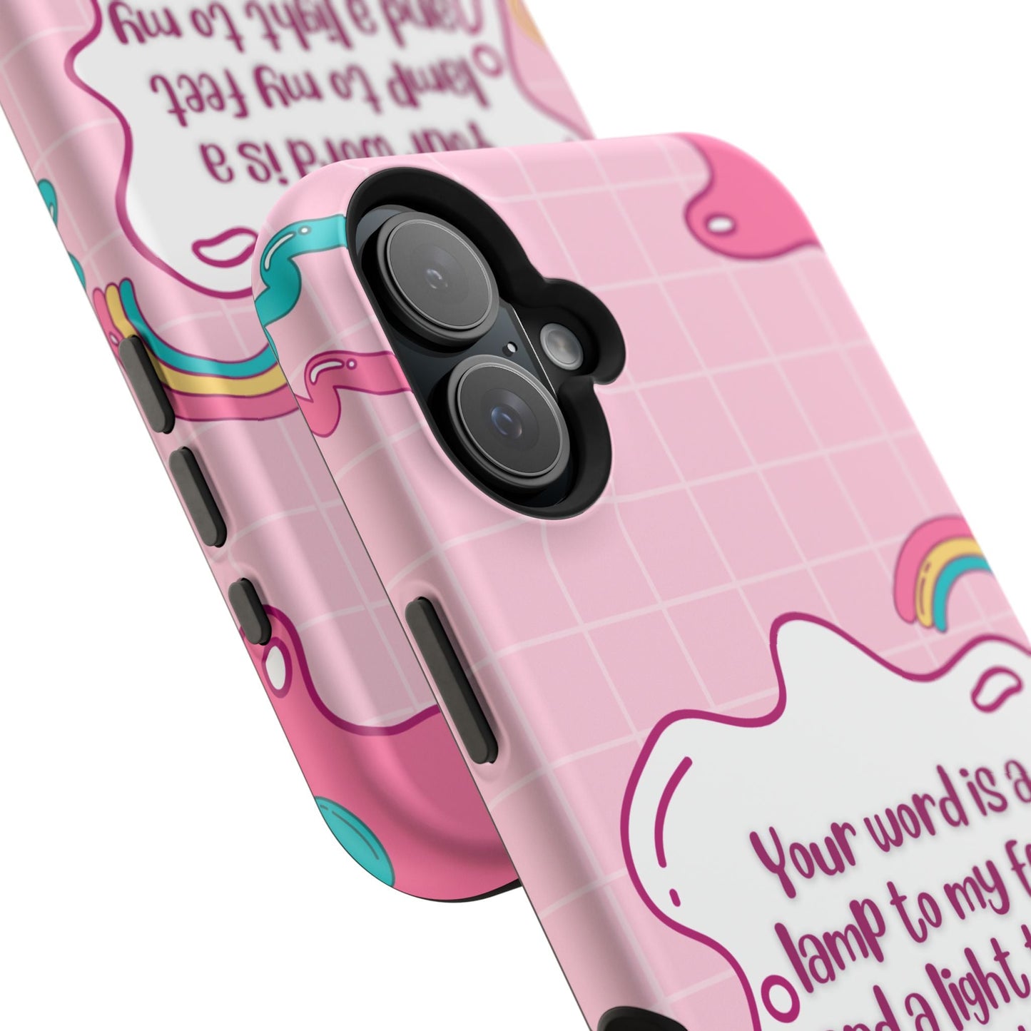 Psalm 119:105 Cute Aesthetic - MagSafe iPhone Case - BOGO Cases