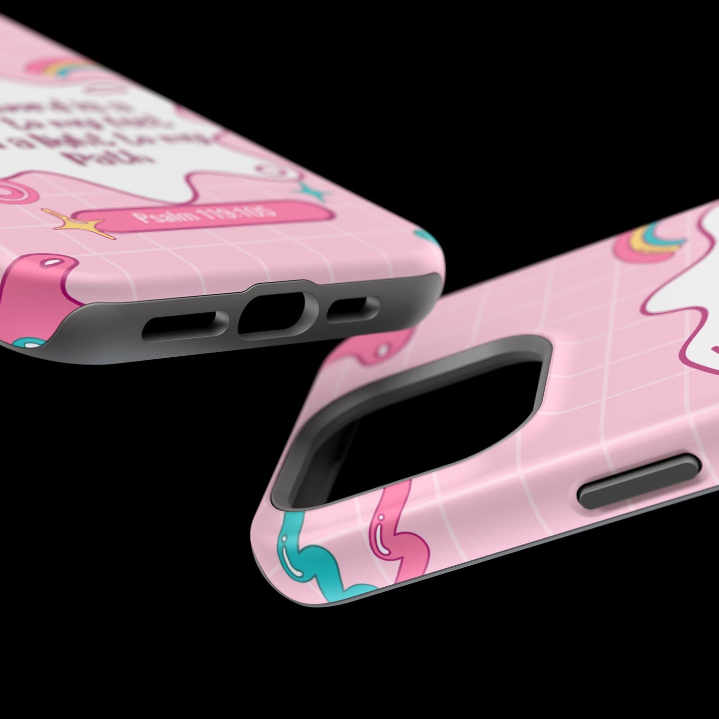 Psalm 119:105 Cute Aesthetic - MagSafe iPhone Case - BOGO Cases