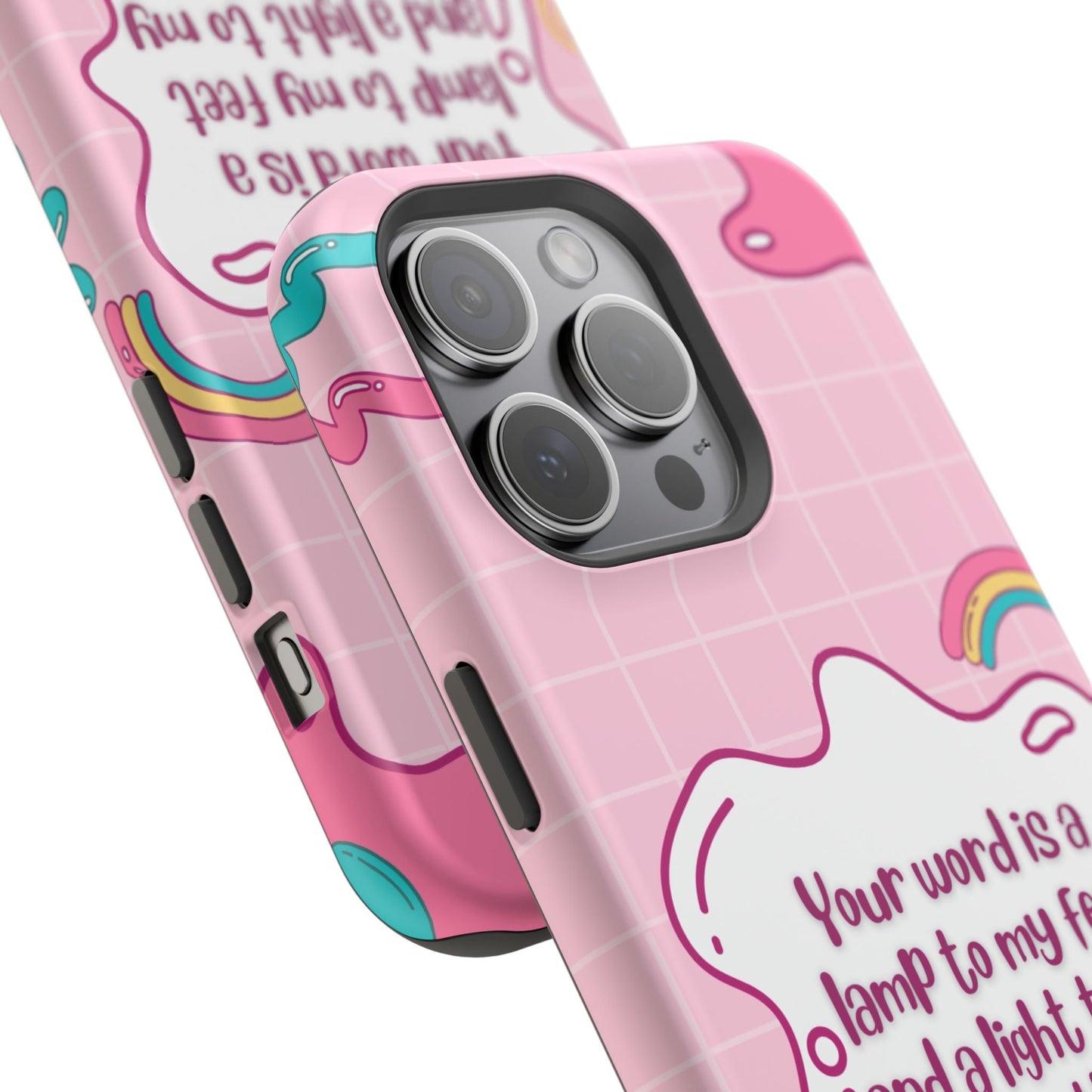 Psalm 119:105 Cute Aesthetic - MagSafe iPhone Case - BOGO Cases