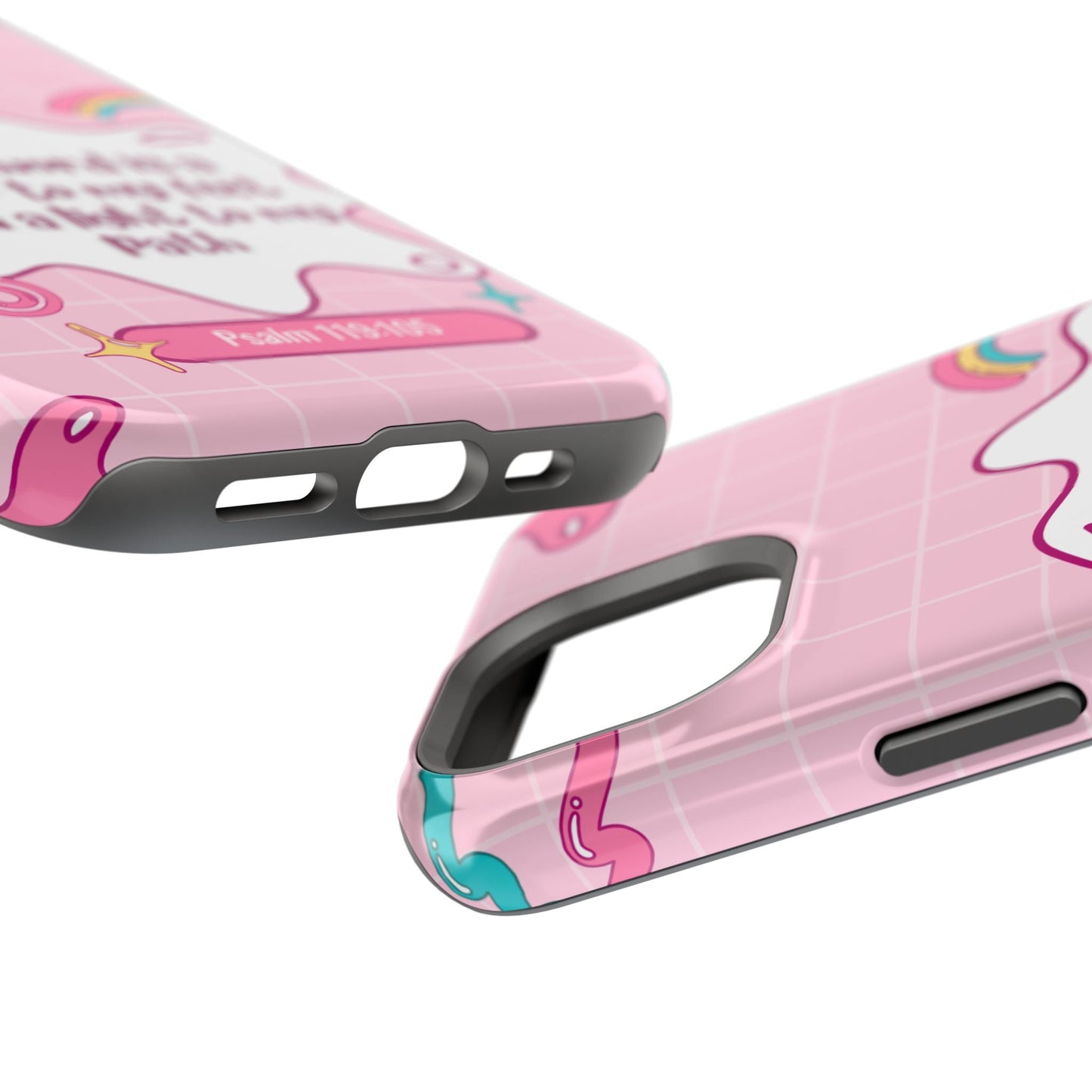 Psalm 119:105 Cute Aesthetic - MagSafe iPhone Case - BOGO Cases